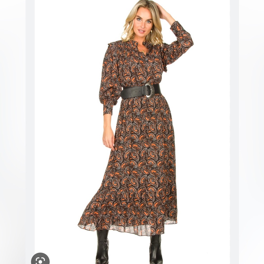 NWT Antik Batik Print Maxi Skirt from anthropologie size s - Picture 2 of 7